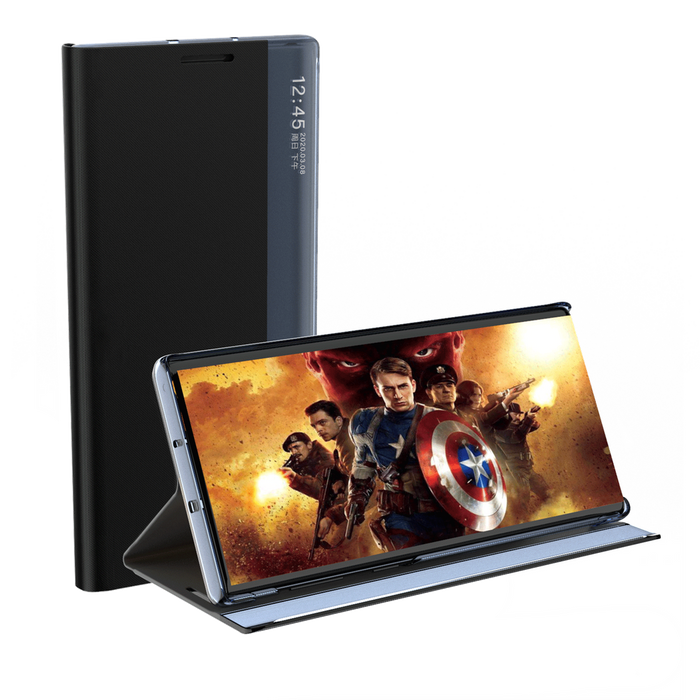 New Sleep Case cover with a stand function for Samsung Galaxy A73 black