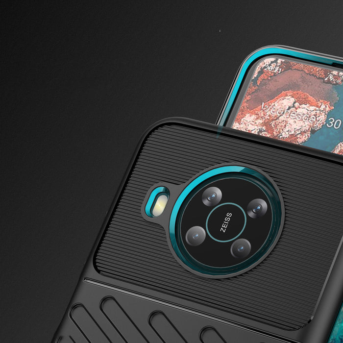 Thunder Case flexible armored cover for Nokia X100 black