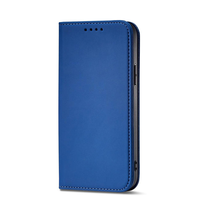 Magnet Card Case for iPhone 13 Pro cover card wallet card stand blue