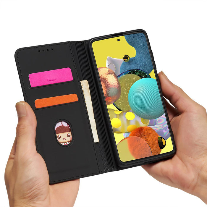 Magnet Card Case for Xiaomi Redmi Note 11 Pouch Card Wallet Card Holder Black