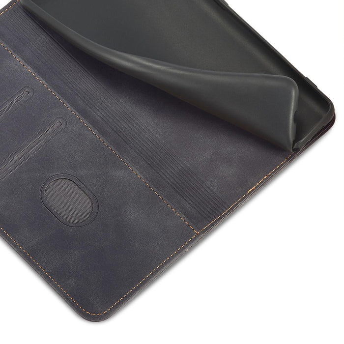 Magnet Fancy Case Case for Samsung Galaxy S22 + (S22 Plus) Pouch Wallet Card Holder Black