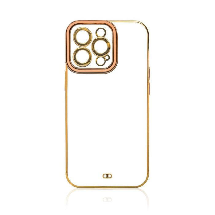 Fashion Case Cover for Xiaomi Redmi Note 11 Pro Gold Frame Gel Cover Gold