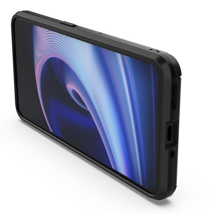 Ring Armor armored hybrid case cover + magnetic holder for OnePlus Ace black