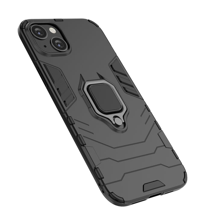 Ring Armor case for iPhone 14 Pro armored cover magnetic holder ring black