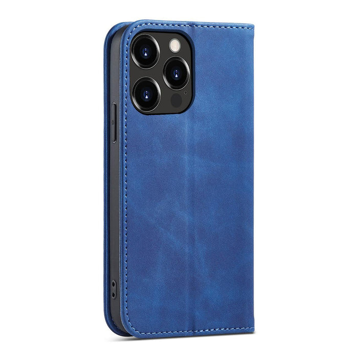 Magnet Fancy Case case for iPhone 14 Plus flip cover wallet stand blue