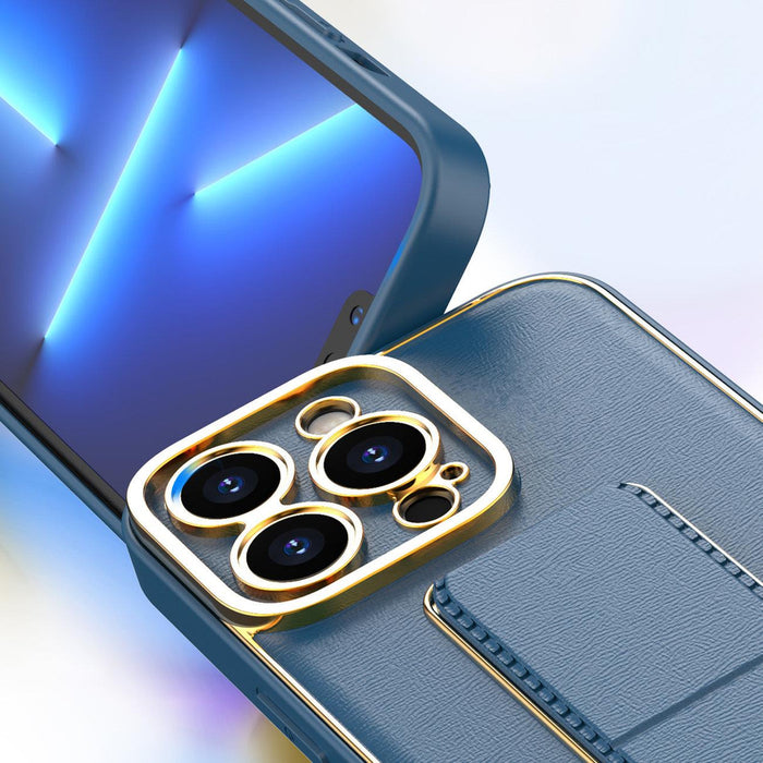 New Kickstand Case cover for Samsung Galaxy A12 5G with stand blue