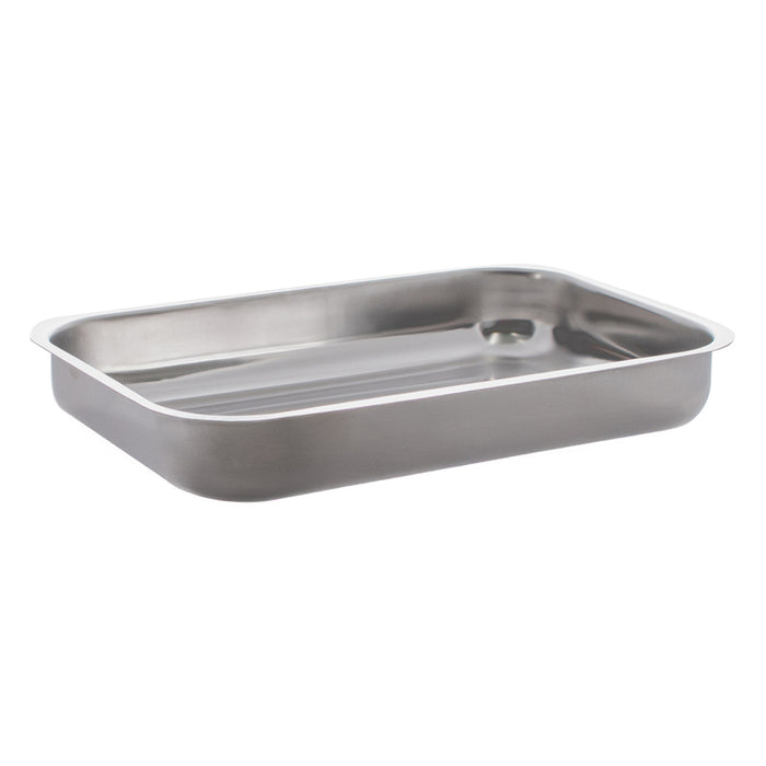 TRAY 29.5X17.5X5.5 CM CHROME