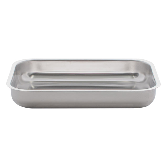 TRAY 33.5X21.5X6.5 CM CHROME