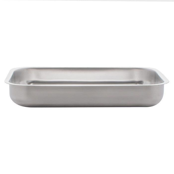 TRAY 42.5X29.5X6.5 CM CHROME
