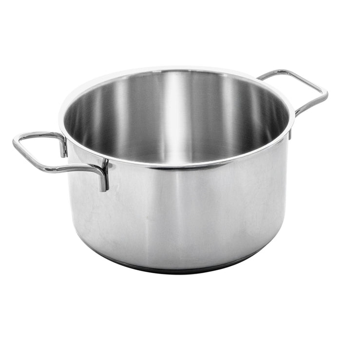 THREE-LAYER BOTTOM POT 5.7 L CHROME