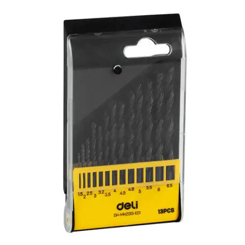 hss drill bit set Deli Tools EDH-MHZ013-ED1 - Screwdrivers<<<Tools<<<InnproXML