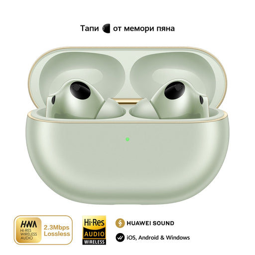 Huawei FreeBuds Pro 4 Piano-T180 Green - Accessories<<<HUAWEI Mobile Phones<<<HUAWEI<<<PolyComp&&&Микрофони и
