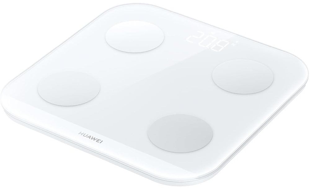 Huawei Scale 3 Dobby-B19 Smart Body Fat Scale Smart Health Monitoring Elegant White - Accessories<<<HUAWEI Mobile