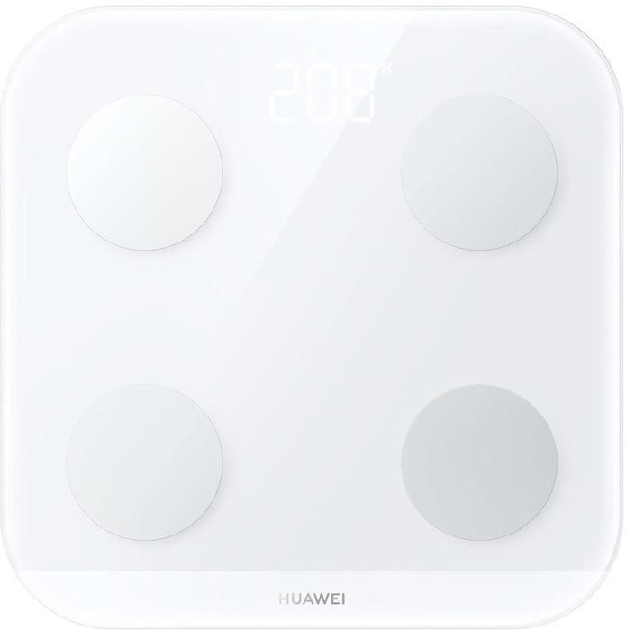 Huawei Scale 3 Dobby-B19 Smart Body Fat Scale Smart Health Monitoring Elegant White - Accessories<<<HUAWEI Mobile