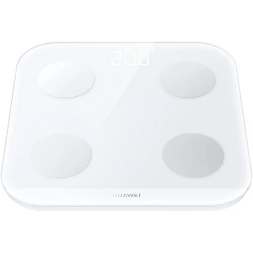 Huawei Scale 3 Dobby-B19 Smart Body Fat Scale Smart Health Monitoring Elegant White - Accessories<<<HUAWEI Mobile
