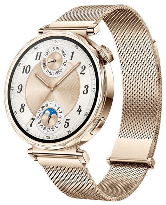 Huawei GT5 JNA-B19M Gold Milanese Smart Watch