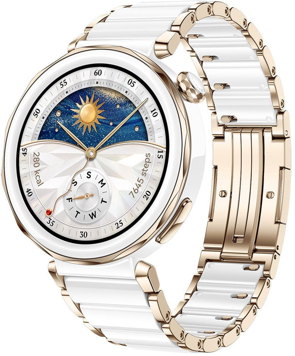 Huawei Watch GT5 Pro Jana-B29C, 1.32" Amoled 466x466, PPI 352, BT5.2, BLE/BR/EDR, 323mAh, 40-meter free diving, HUAWEI TruSense System, ECG analysis, Battery life up to 7 days, Compatible with iOS and Android devices, Ceramic