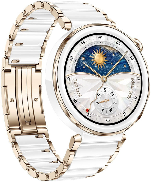 Huawei Watch GT5 Pro Jana-B29C, 1.32" Amoled 466x466, PPI 352, BT5.2, BLE/BR/EDR, 323mAh, 40-meter free diving, HUAWEI TruSense System, ECG analysis, Battery life up to 7 days, Compatible with iOS and Android devices, Ceramic