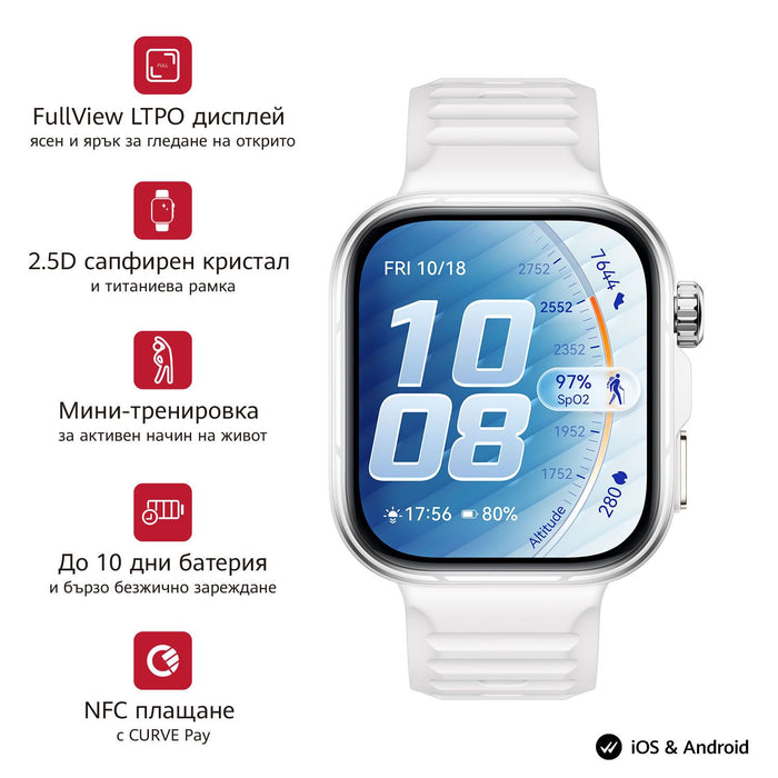 Huawei Watch Fit 5 Pro NFC White EU