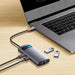 Hub 4in1 Baseus Metal Gleam Series USB-C to 3x USB 3.0 + Ethernet RJ45 - Hubs<<<IT Accessories<<<InnproXML&&&Huby