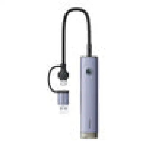 Hub 4in1 Baseus UltraJoy USB-A&USB-C to 3xUSB3.0 + USB-C + RJ45 (grey) - Hubs<<<IT Accessories<<<InnproXML