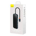 Hub 5in1 Baseus AcmeJoy series USB-C to 2xUSB 3.0 + USB 2.0 + USB-C PD + HDMI (dark grey) - Hubs<<<IT