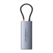 Hub 6in1 Baseus Metal Gleam 2 Series USB-C to 2xUSB 3.0 +USB-C + HDMI + USB-C PD + Ethernet RJ45 - Hubs<<<IT