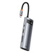 Hub 7in1 Baseus Gleam USB-C to 1x HDMI4K 60Hz + 3x USB3.0 + 1x PD + 1x SD/TF (grey) - Hubs<<<IT