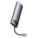 Hub 7in1 Baseus Metal Gleam Series USB-C to 3x USB 3.0 + 2x HDMI + USB-C PD + Ethernet RJ45 - Hubs<<<IT