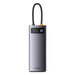 Hub 7in1 Baseus Metal Gleam Series USB-C to 3x USB 3.0 + 2x HDMI + USB-C PD + Ethernet RJ45 - Hubs<<<IT
