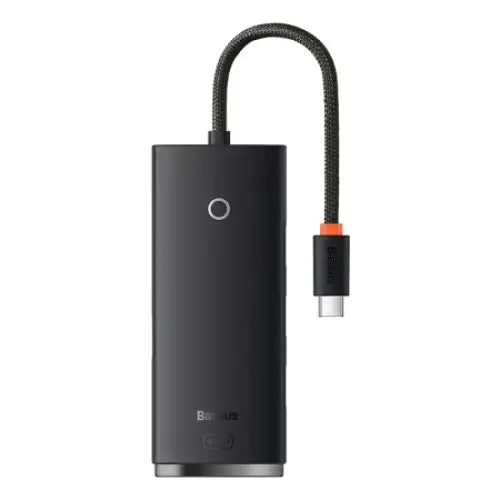 HUB Adapter 4-Port USB-C Baseus OS-Lite 25cm (Black) - Hubs<<<IT Accessories<<<InnproXML