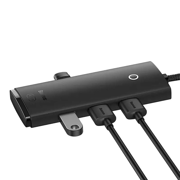 HUB Adapter 4-Port USB-C Baseus OS-Lite 25cm (Black) - Hubs<<<IT Accessories<<<InnproXML