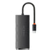 HUB Adapter 4-Port USB-C Baseus OS-Lite 25cm (Black) - Hubs<<<IT Accessories<<<InnproXML