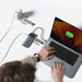 HUB Baseus Metal Gleam Series II 7in1 USB-C - USB-C PD100W / 2x USB-A / 2x HDMI 4K / USB-A 3.0 / USB-C 3.0 - USB