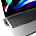 Hub Joyroom S-H121 USB-C stand - USB-A 3.0 / RJ45 / HDMI / USB-C / Thunderbolt for MacBook Pro - gray - USB