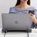 Hub Joyroom S-H121 USB-C stand - USB-A 3.0 / RJ45 / HDMI / USB-C / Thunderbolt for MacBook Pro - gray - USB