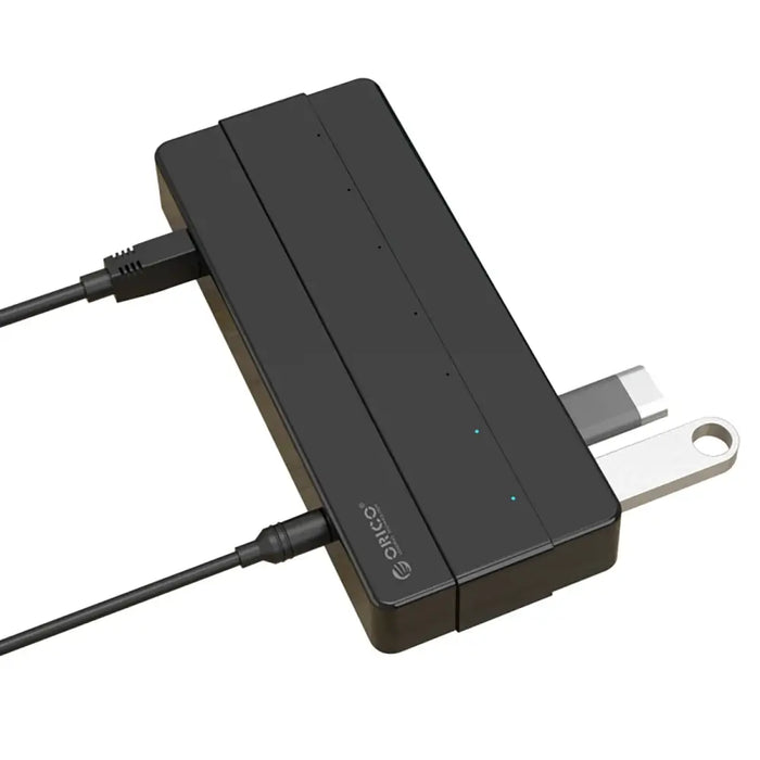 Hub Orico H7928-U3-V1 7x USB-A 3.0 - black - USB hubs<<<HurtelXML