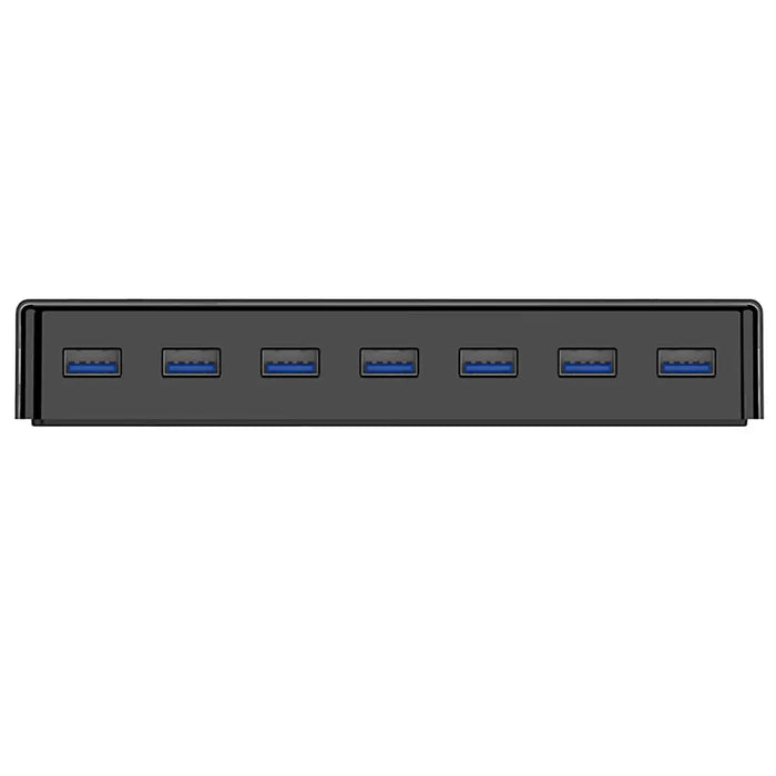 Hub Orico H7928-U3-V1 7x USB-A 3.0 - black - USB hubs<<<HurtelXML