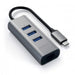 HUB USB Satechi Aluminum Type-C Hub (3x USB 3.0 Ethernet) - WiFi рутери<<<Лаптопи компютри и периферия<<<ZoraSite