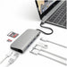 HUB USB Satechi Type-C (HDMI 4K 3xUSB 3.0 Ethernet) ST-TCMAM - WiFi рутери<<<Лаптопи компютри и периферия<<<ZoraSite