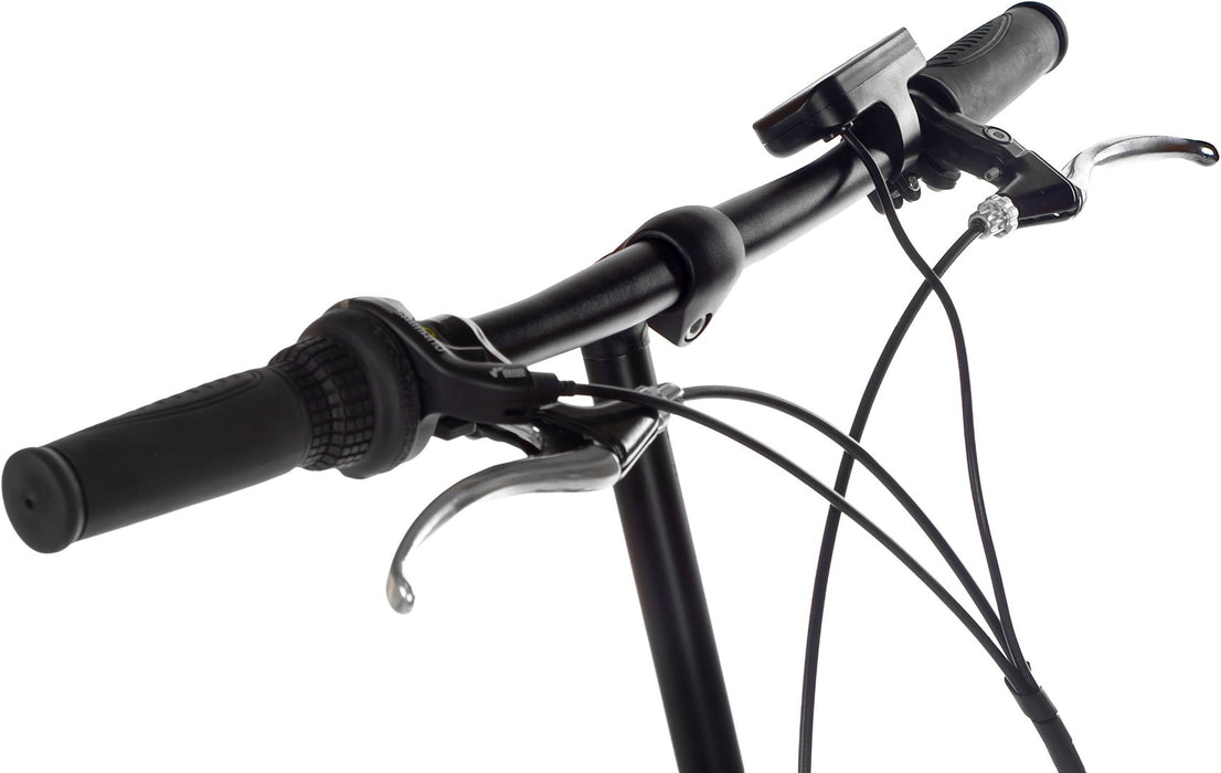 Snapp City-E folding electric bicycle, blue