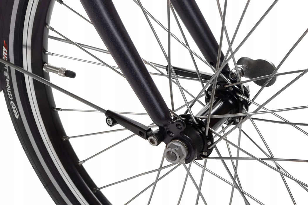 Snapp City-E Graphite folding electric bicycle