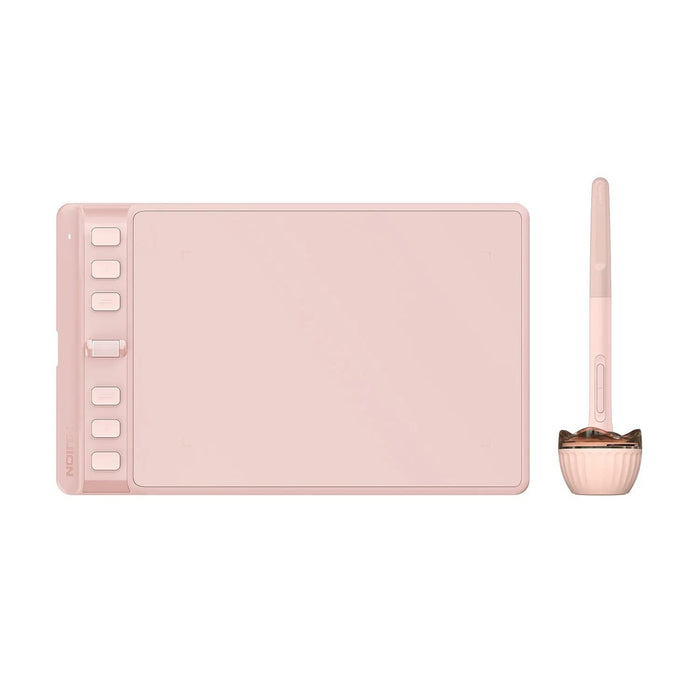Graphics tablet HUION Inspiroy 2 S, 5080 LPI, Pink