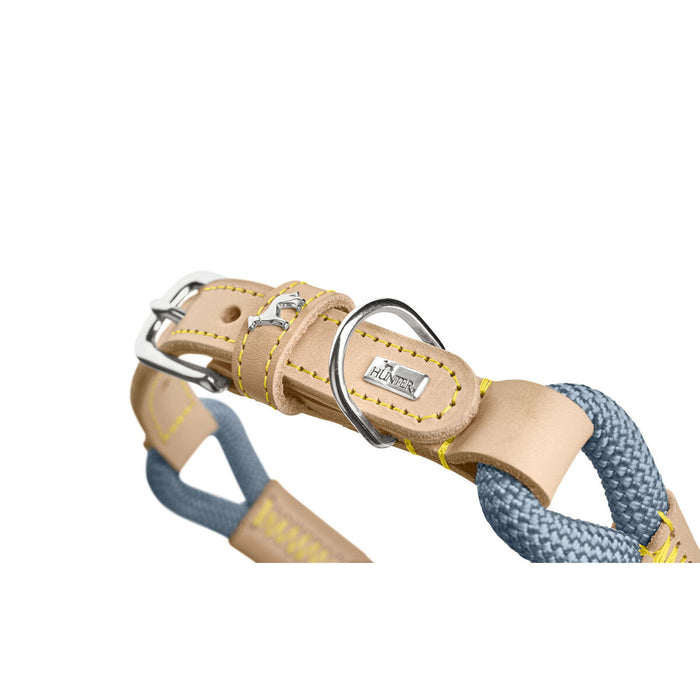 Dog collar Hunter Malia Blue M/L 45-54 cm