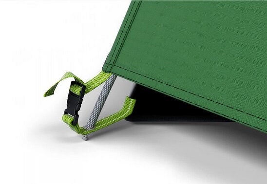 Husky BIZAM 2 PLUS two-person trekking tent, 145 × 290 × 120 cm, 3.6 kg, green