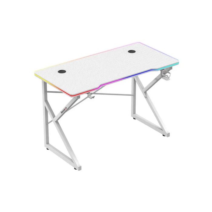 Huzaro Hero 1.7 RGB White - gaming table - Tables and desksGAM-STO<<<PC GamingGAM<<<ActionPL