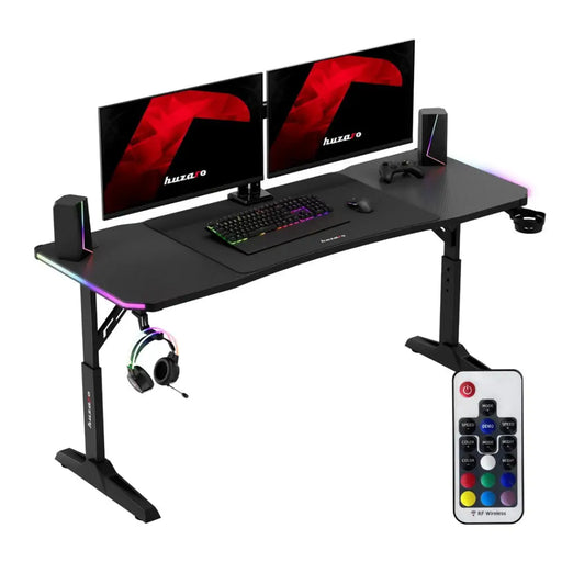 Huzaro Hero 4.6 RGB Black Gaming Desk - Tables and desksGAM-STO<<<PC GamingGAM<<<ActionPL