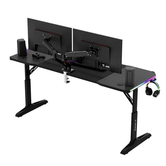 Huzaro Hero 4.6 RGB Black Gaming Desk - Tables and desksGAM-STO<<<PC GamingGAM<<<ActionPL