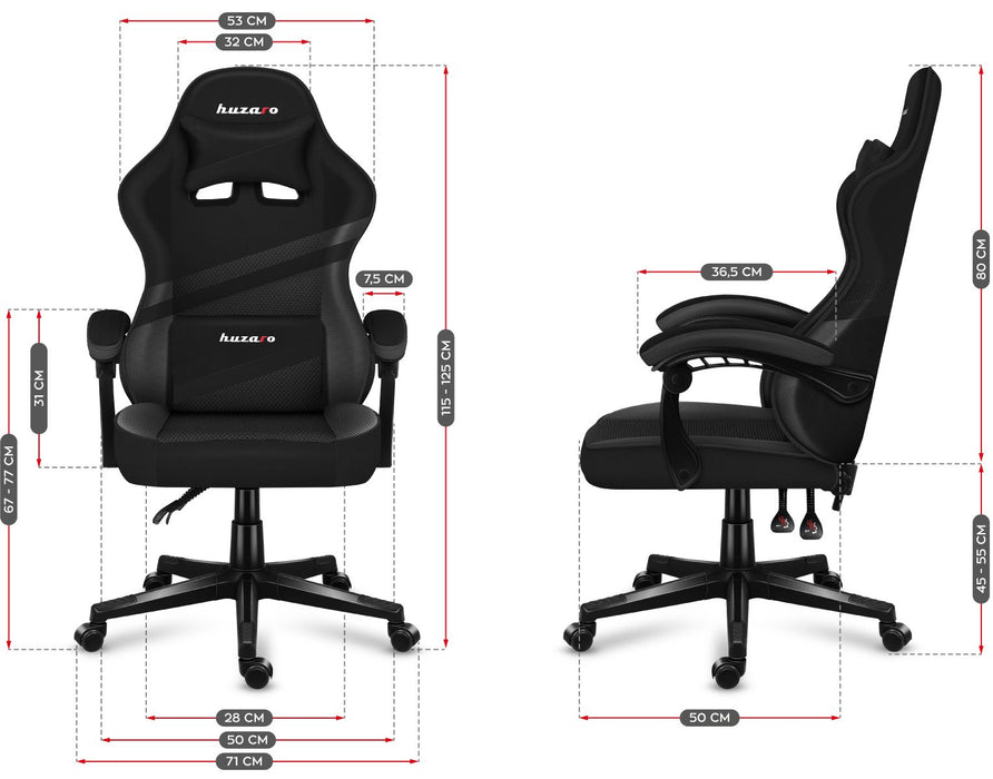 Gaming chair - Huzaro Force 4.4 Carbon