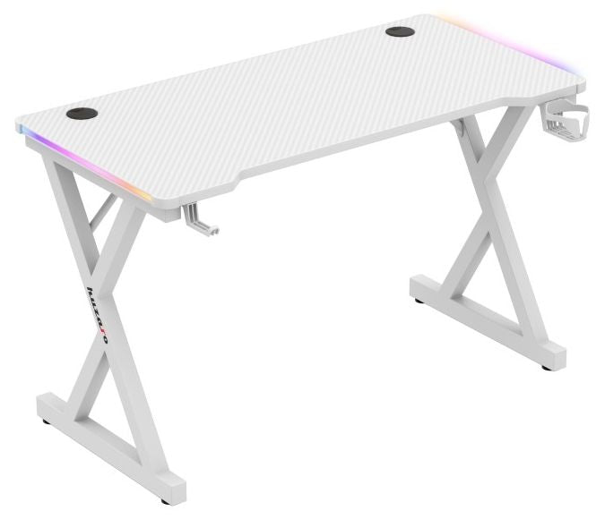 Huzaro Hero 2.3 RGB Gaming Desk white